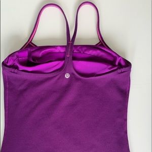 Purple Lululemon Power Y tank